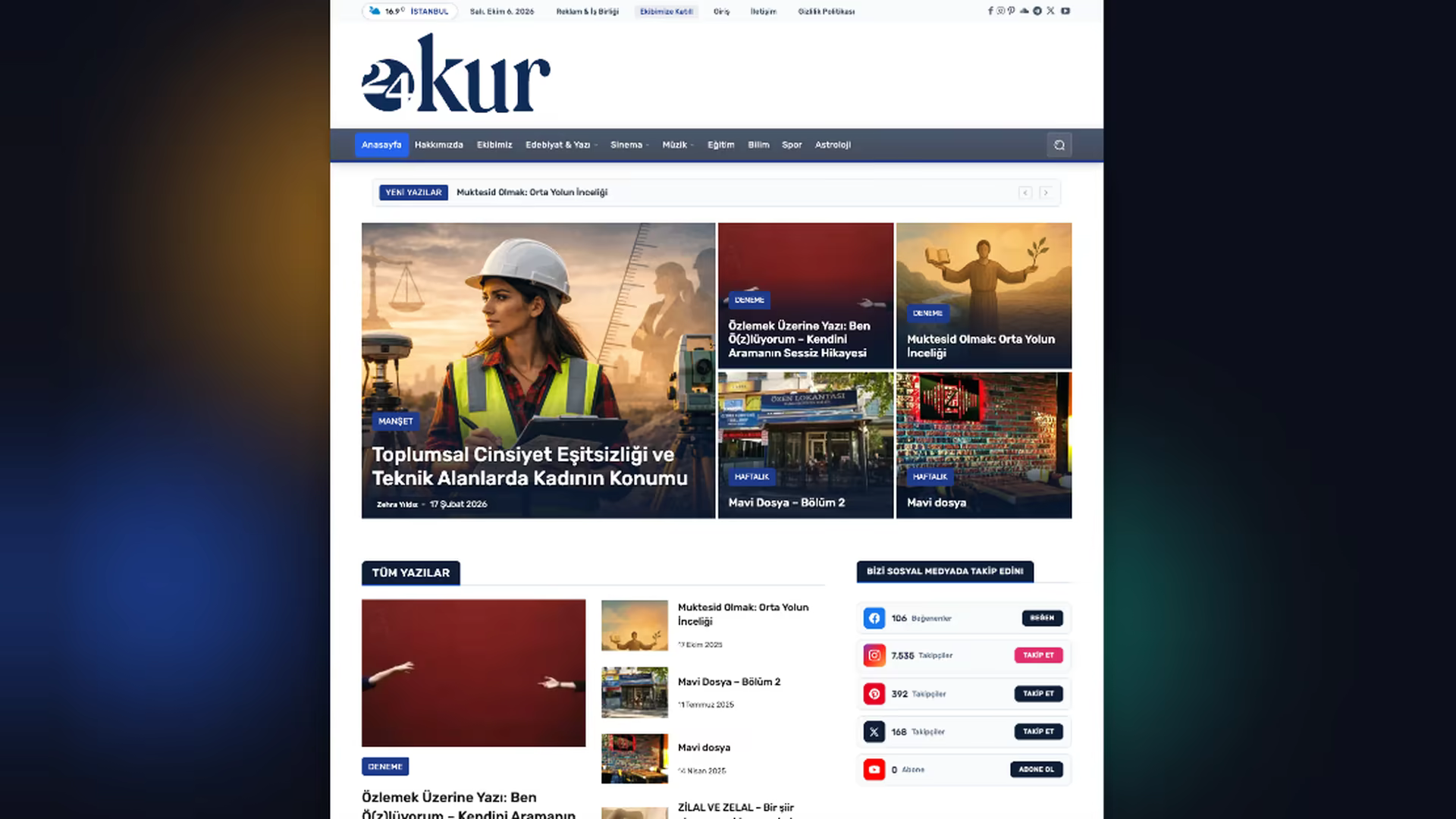 24Okur - Bağımsız Kültür, Edebiyat & Fikir Portalı