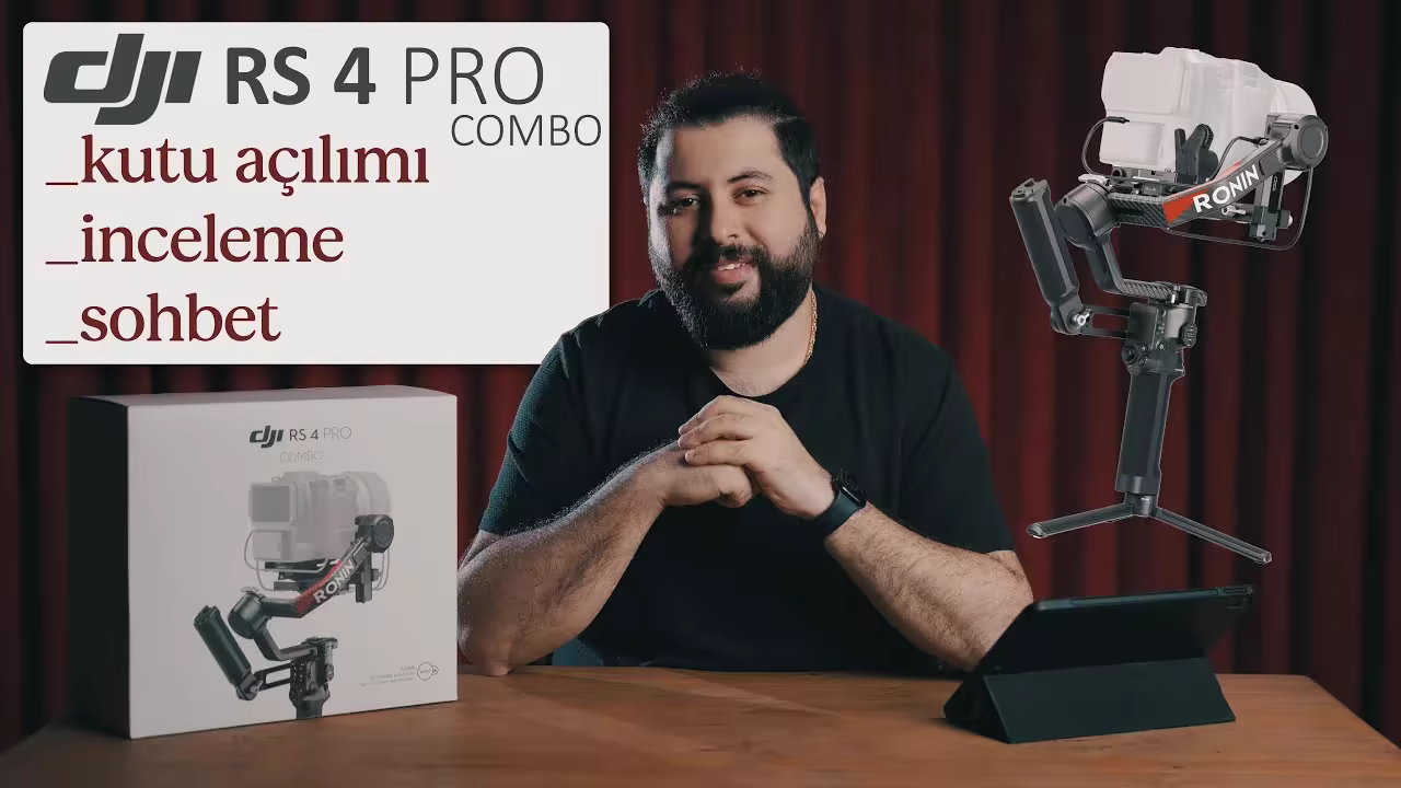 DJI RS4 Pro Combo Gimbal İncelemesi