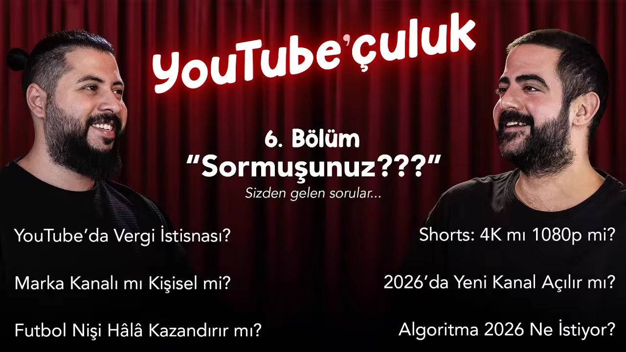 Marka Kanalı mı Kişisel mi? Vergi & Shorts Karar Rehberi | YouTube’çuluk 6. Bölüm