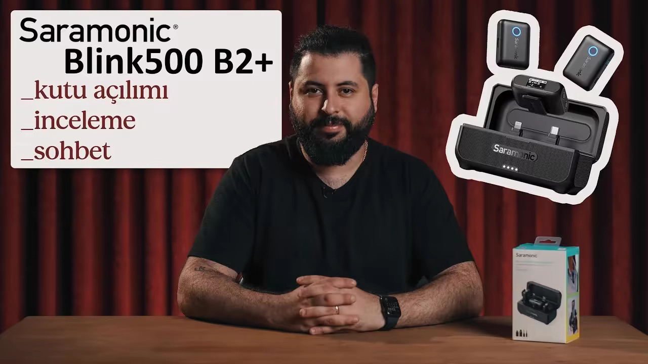 Saramonic Blink500 B2+ Kablosuz Mikrofon