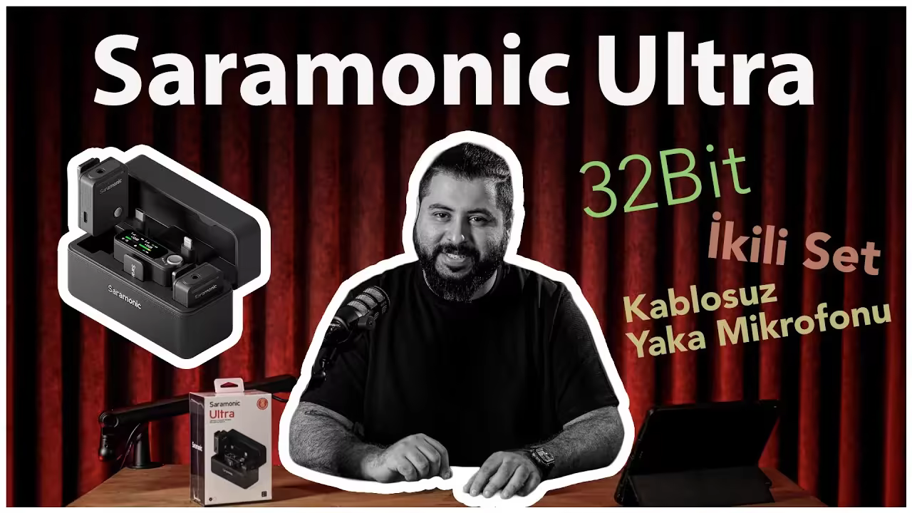 Saramonic Ultra 32-Bit Float Ses Testi