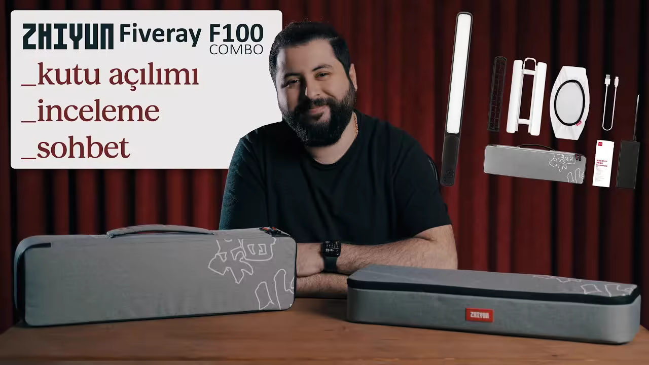Zhiyun Fiveray F100 - Sohbet ve İnceleme
